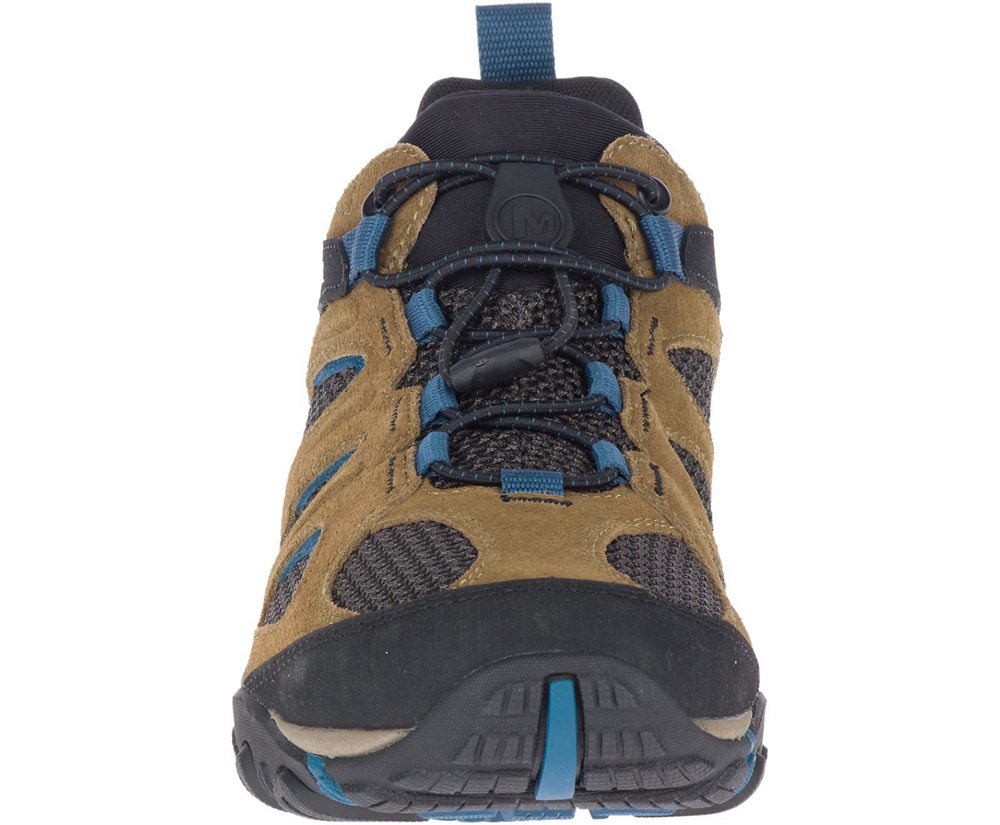 Merrell Hiking Shoes Brown/Black - Yokota 2 Stretch - Mens 32WFMRLPV